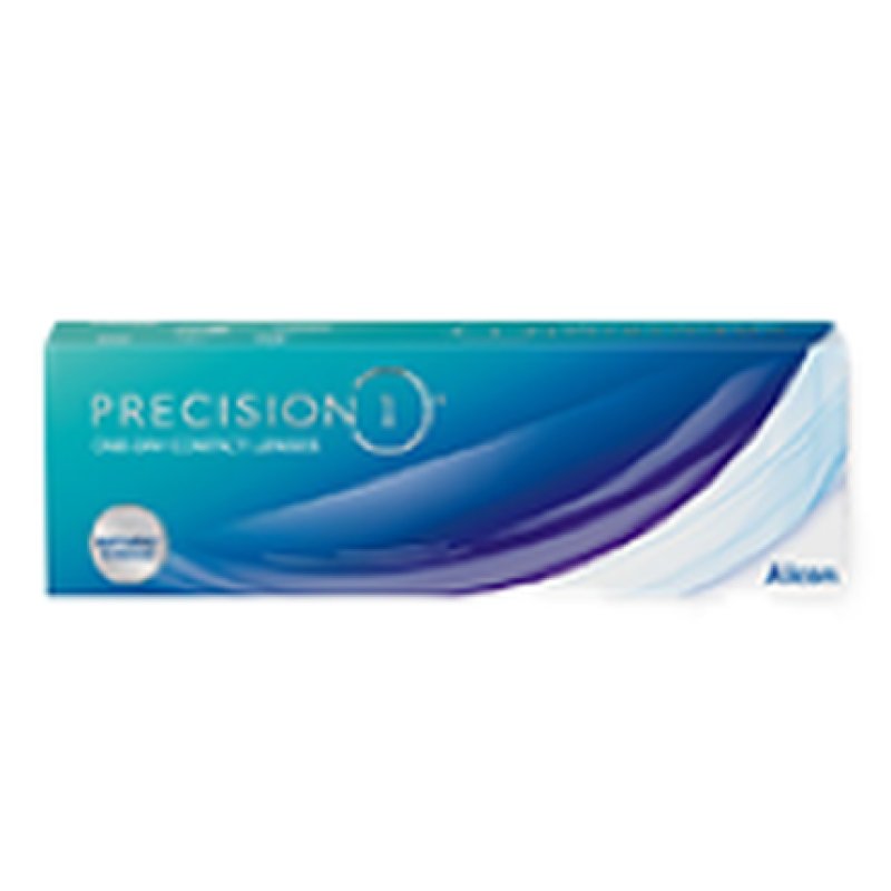 Alcon Precision1 Daily Contact Lenses 30 Lenses With Smartsurface Moisture Easy Handling And Class 1 Uv Protection