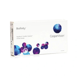 Coopervision Biofinity Monthly Contact Lenses Aquaform Technology Natural Wettability High Breathability Allday Comfort