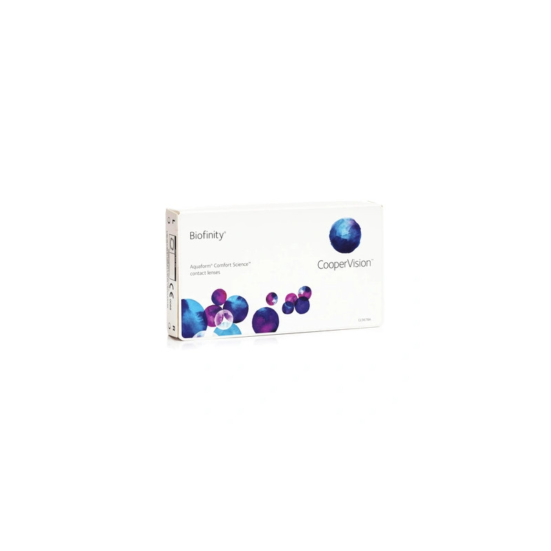 Coopervision Biofinity Monthly Contact Lenses Aquaform Technology Natural Wettability High Breathability Allday Comfort