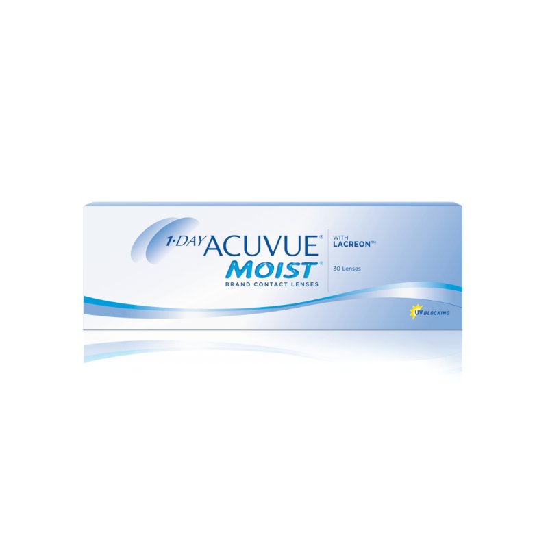 Johnson & Johnson 1 Day Acuvue Moist, 30-Pack Quotidien 30 pièce(s)