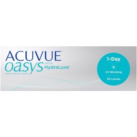 ACUVUE OASYS 1-Day Contact Lenses with UV Protection -9.0 Dpt BC 8.5 30 Lenses