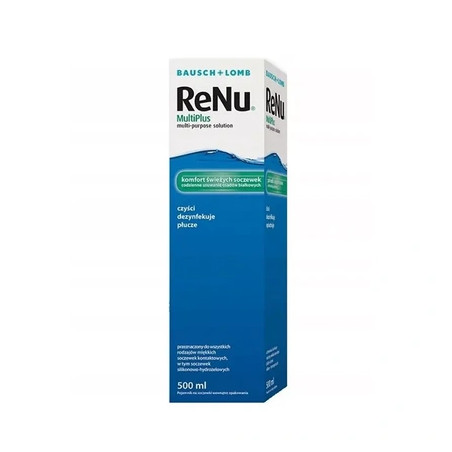 Bauschlomb Renu Multiplus Fresh Lens Comfort Solution 500 Ml Hydranate Protein Removal And Disinfection
