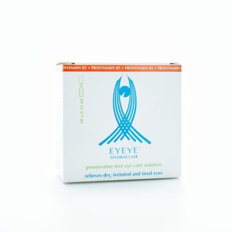 Barnaux Eyeye Hydraclair Monodose Eye Drops Preservativefree Singledose Hydration Burning Relief And Lens Comfort 20 X