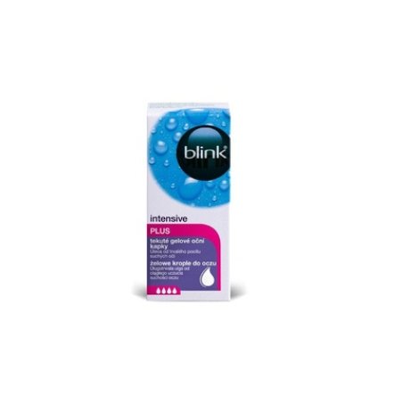 Bausch Lomb Blink Intensive Plus Liquid Gel Eye Drops 10 Ml Persistent Dry Eye Relief Enhanced Hydration And Dayornight