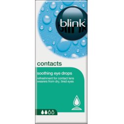 Bauschlomb Blink Contacts Lubricating Eye Drops Hyaluronate Hydration Dry Lens Relief And Allday Contact Lens Comfort