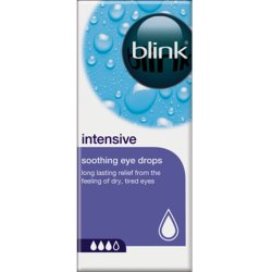 Bauschlomb Blink Intensive Tears Eye Drops Longlasting Relief Moisture Film Contact Lens Compatible 10 Ml