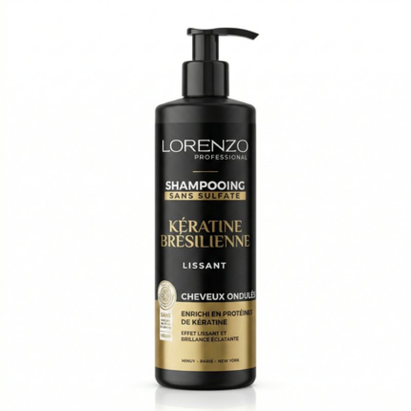 Lorenzo Professional Sulfatefree Shampoo With Brazilian Keratin 500ml