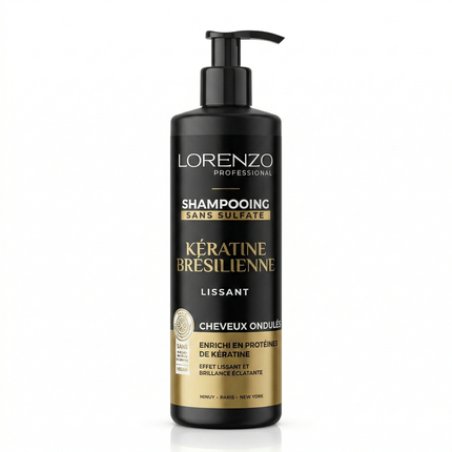 Lorenzo Professional Sulfatefree Shampoo With Brazilian Keratin 500ml