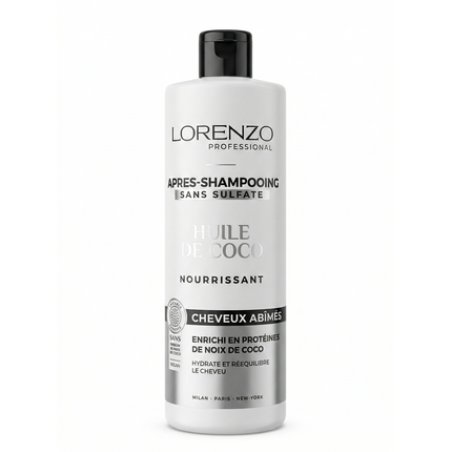 Lorenzo Professional Coconut Conditioner For Damaged Hair 500ml