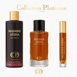 Collection Platinum Madame Aisha Extrait De Parfum Gift Set 100ml Perfume 250ml Shower Gel 10ml Extrait