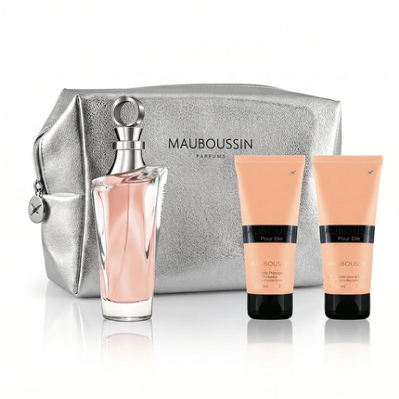 Mauboussin Pour Elle Prestige Gift Set Eau De Parfum Shower Gel & Body Lotion