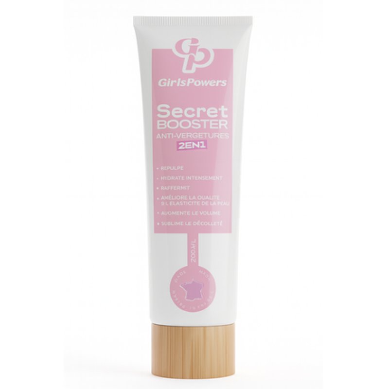 Girls Powers Secret Booster Anti Stretch Marks 2 In 1 250ml