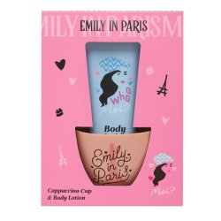 Emily In Paris Cappuccino Cup & Body Lotion