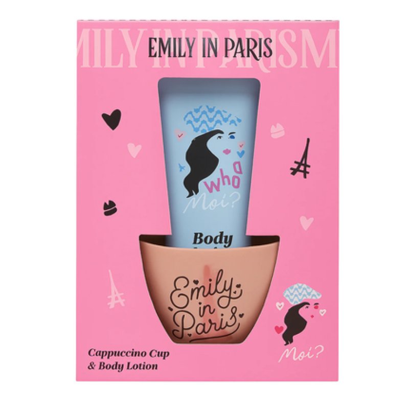 Emily In Paris Cappuccino Cup & Body Lotion