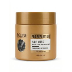 Biguine Paris Pro Repair Hair Mask For Dry And Brittle Hair Enriched With Avocado 500ml
