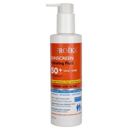 Froika Froika Sunscreen Hydrating Fluid Spf50 Body Moisturizing Milk 250ml
