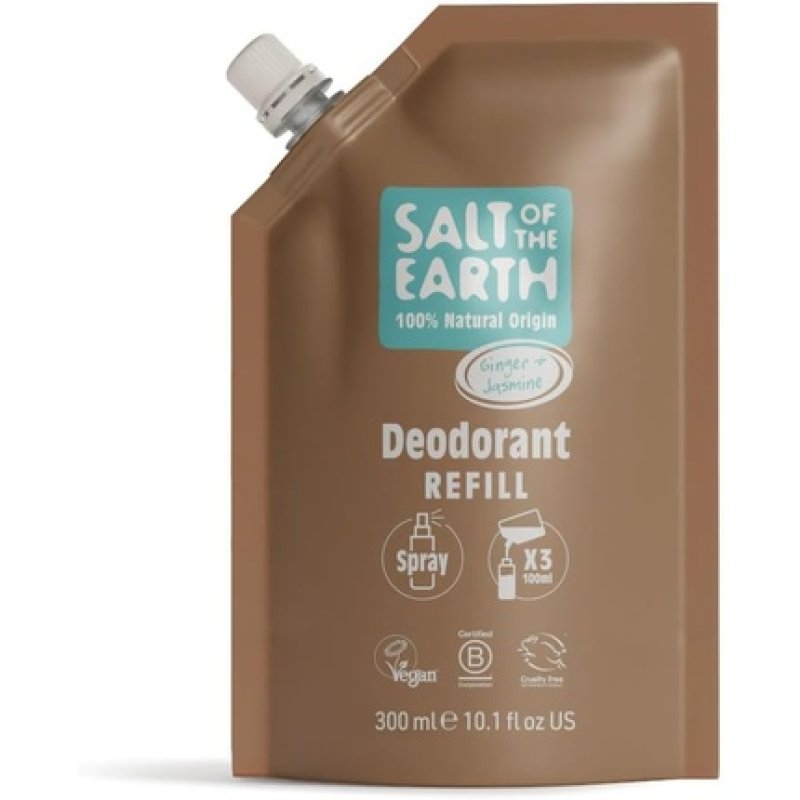 Salt Of The Earth Natural Deodorant Spray Refill Pouch