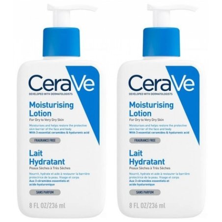 Cerave Moisturizing Milk Set 2 x 236ml - Pack of 2