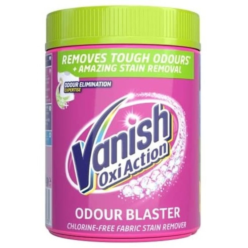 Vanish Fabric Stain Remover Odour Stop Powder 750g