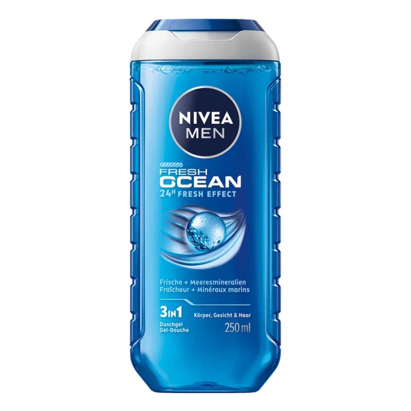NIVEA 4006000063553 gel douche et nettoyant pour le corps 250 ml Hommes Océan