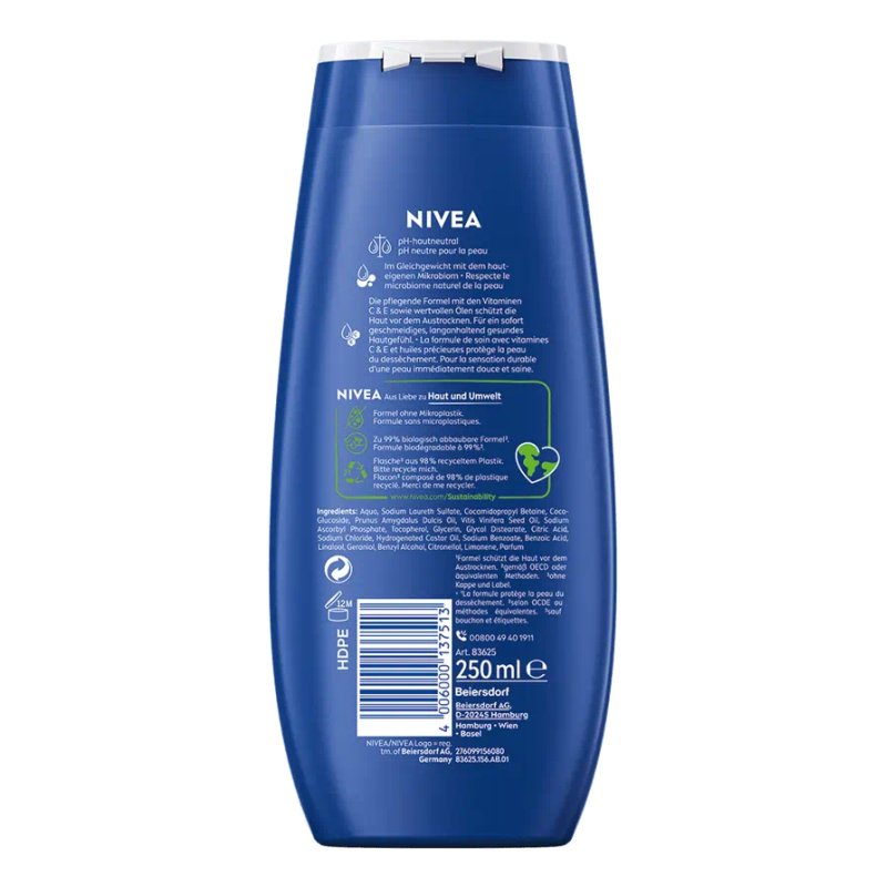 Nivea Shower Cream Care
