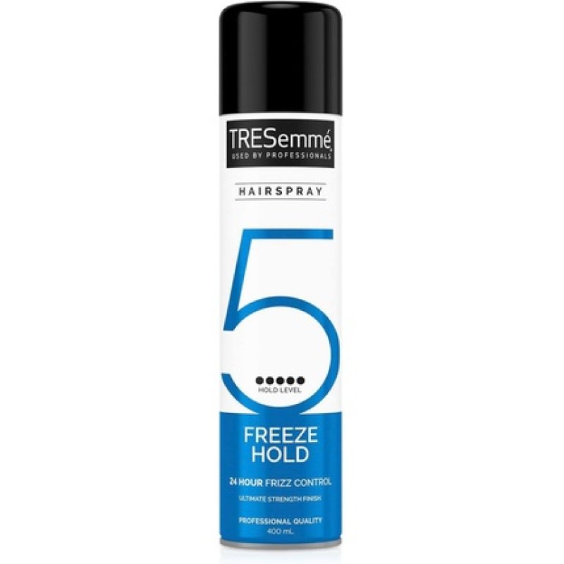 Tresemme Freeze Hold Hairspray 24hour Frizz Control Ultimate Strength