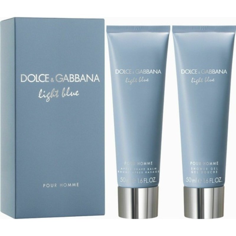 Dolce & Gabbana After Shave Balm Light Blue 2 Pieces Set For Men