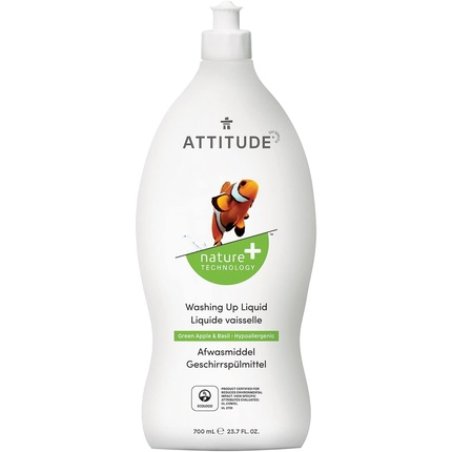 Attitude Apple Basil Dish Soap 700ml