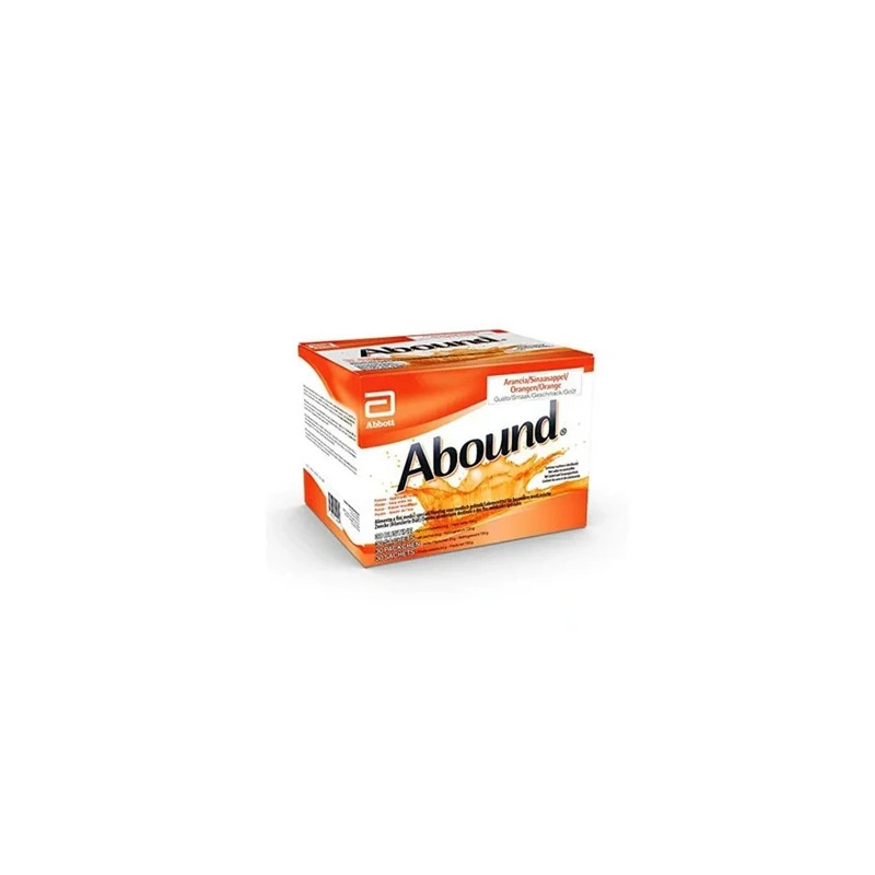 Abbott Abound Amino Acid Mixture For Repairing Damaged Tissues - 30 Sachets Orange Flavor