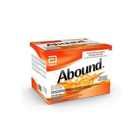 Abbott Abound Amino Acid Mixture For Repairing Damaged Tissues - 30 Sachets Orange Flavor