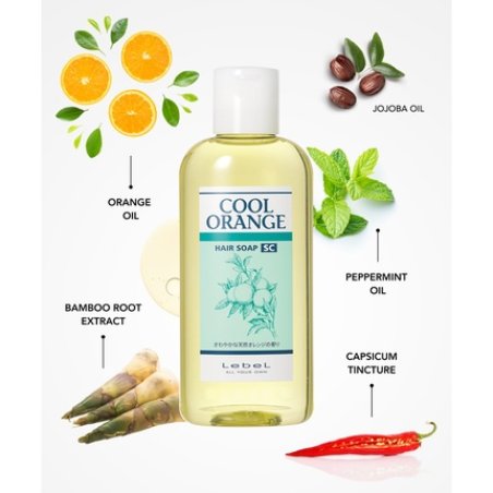 Lebel Lebel Cool Orange Hair Soap Sc 200ml