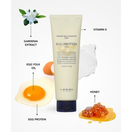 Lebel Lebel Natural Hair Treatment Egg Protein 140g