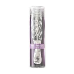 Shearts Scalp Brush Chrom Silver Long A Premium Scalp Brush For Hair Care