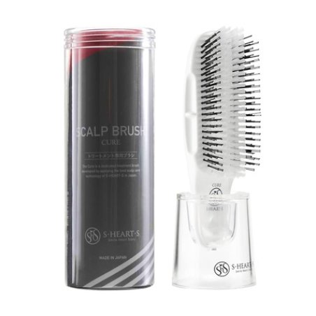 Shearts Scalp Brush Cure White Short Special Brush For Hair Treatment