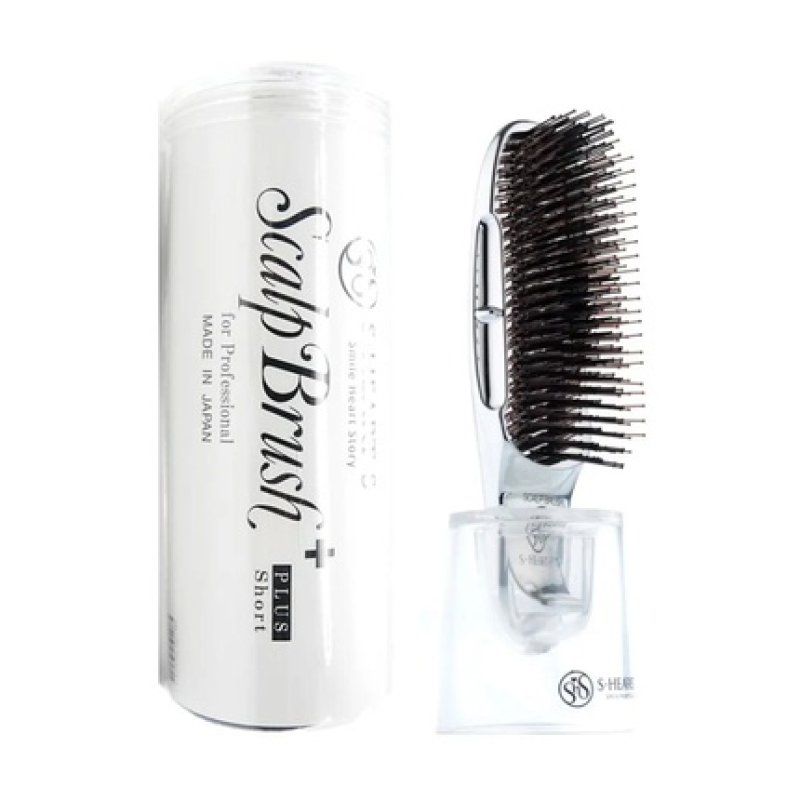 Shearts Scalp Brush Plus Silver Short With Stand