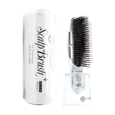 Shearts Scalp Brush Plus Silver Short With Stand