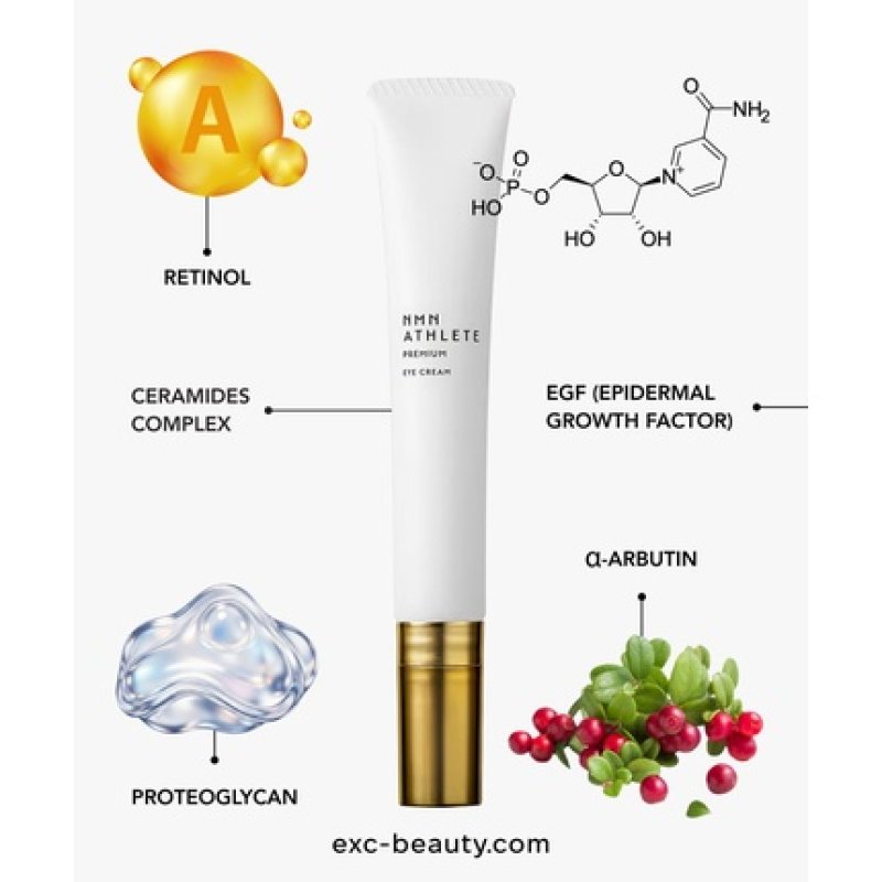 Vicella Laboratory Nmn Athlete Premium Eye Cream 20g