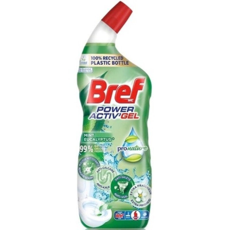 Bref Toilet Cleaner Gel Eucalyptus 700 Ml