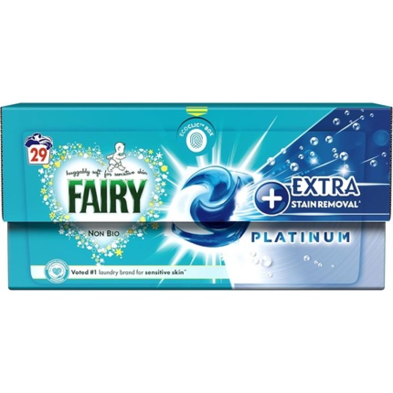 Fairy Non Bio Pods Washing Liquid Laundry Capsules 29 Washes