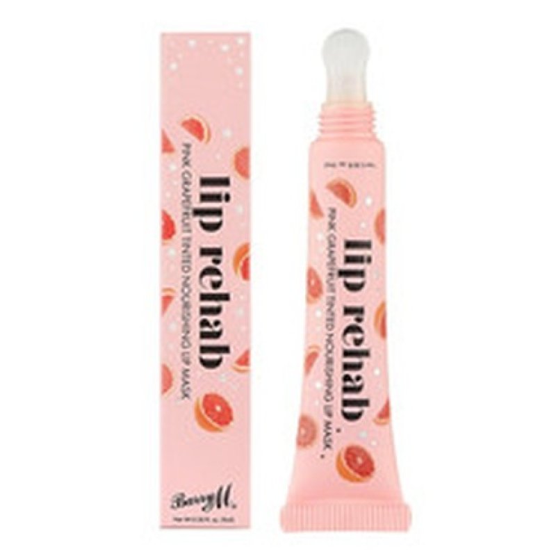 Barry M Lip Rehab Tinted Nourishing Lip Mask Pink Grapefruit Flavour