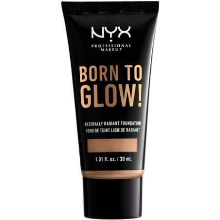 Nyx Born To Glow Naturally Radiant Foundation Tan 30ml