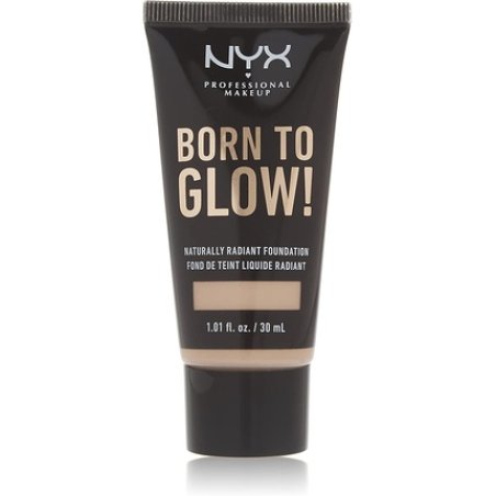 NYX Professional Makeup compatible - Born To Glow Naturally Radiant Foundation - Nude