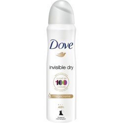 Dove Invisible Dry Antiperspirant Spray Protects 48 Hours Against Body Odor and Sweat 150ml