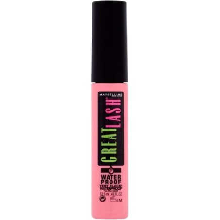 Maybelline New York Great Lash Waterproof Mascara for Thicker and More Voluminous Lashes 12.5ml Very Black