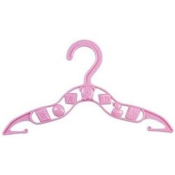Baby Clothes Hanger - Pink | Pack Of 10