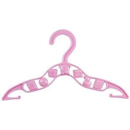 Baby Clothes Hanger - Pink | Pack Of 10