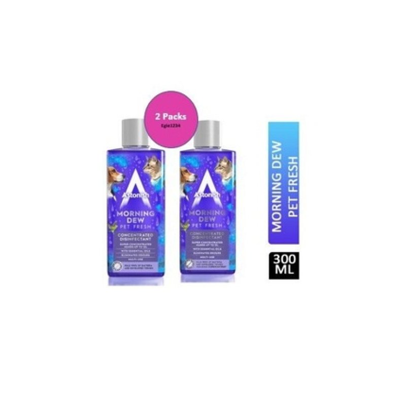 Astonish Concentrated Disinfectant Morning Dew Pet Kill Bacteria Odour 300ml