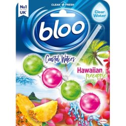 Bloo Toilet Rim Block Coastal Waters Hawaiian Pineapple 50g