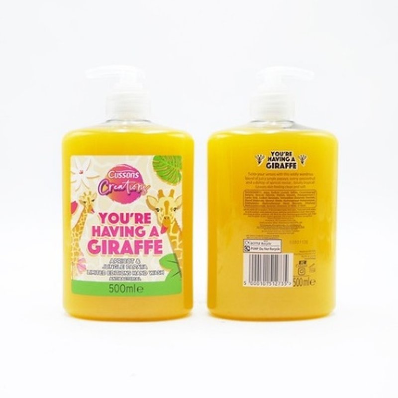 Cussons Creations Handwash With Giraffe Design 500ml