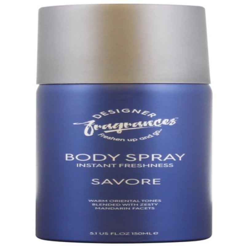 Designer Fragrances Savore Export Body Spray 150ml